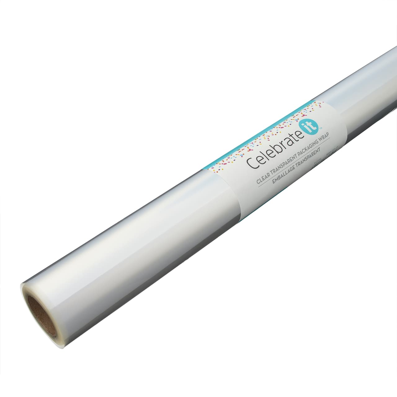 Celebrate It™ Transparent Packaging Wrap, Clear